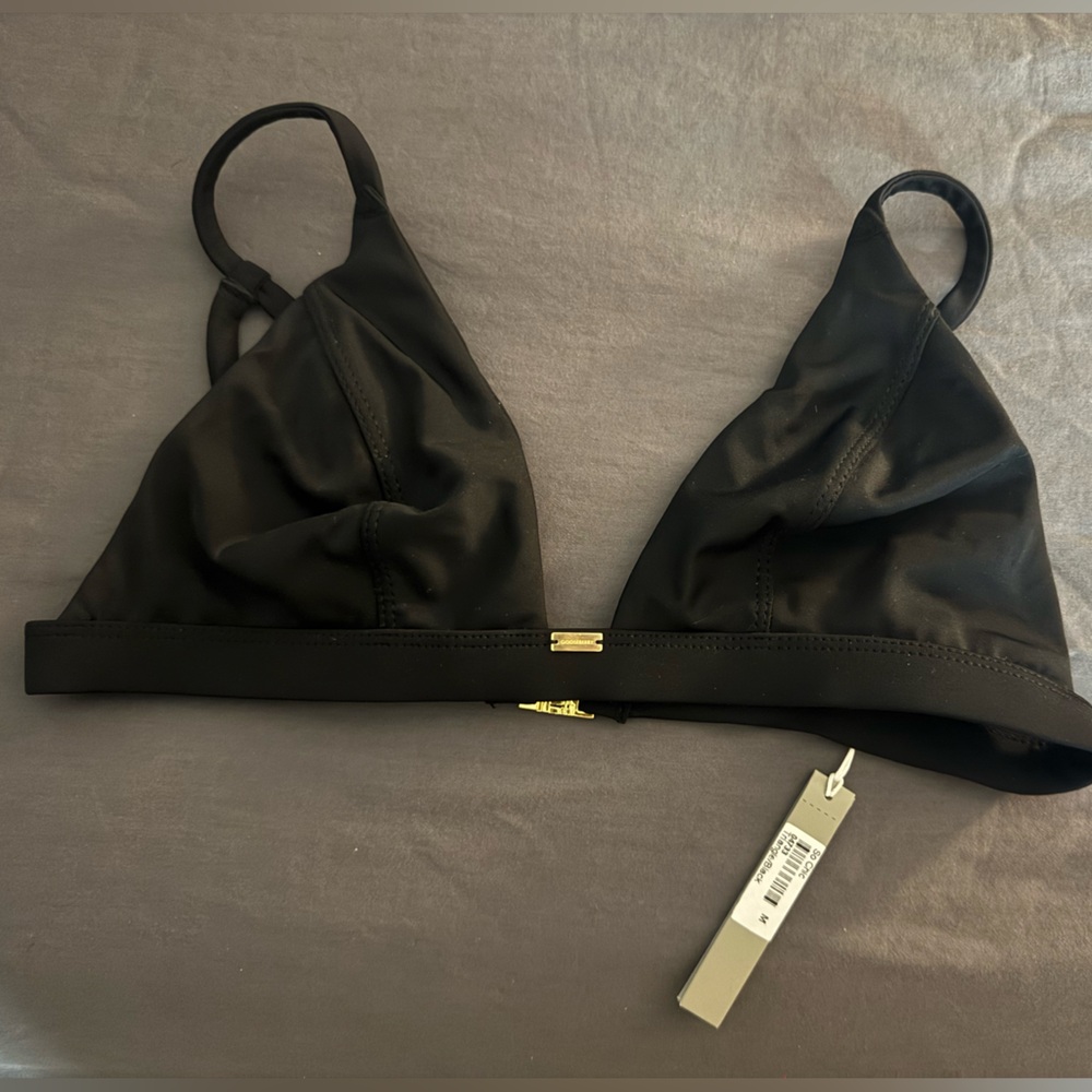 BRAND NEW Gooseberry Black Bikini Top